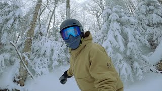Smuggler's Notch Snowboarding: Powder Day 3/13/22