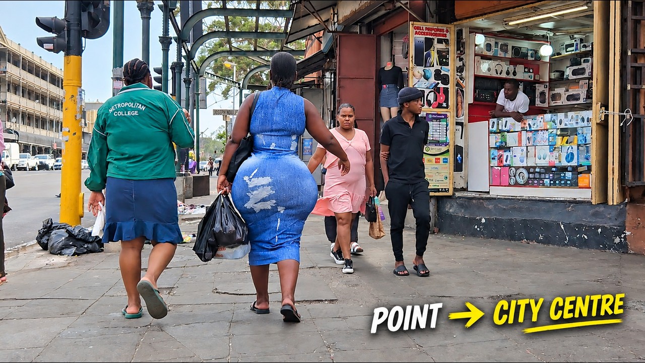What You See Walking From Durban Point to the CBD 🇿🇦