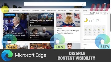 How to Disable Content Visibility in Microsoft Edge Chromium