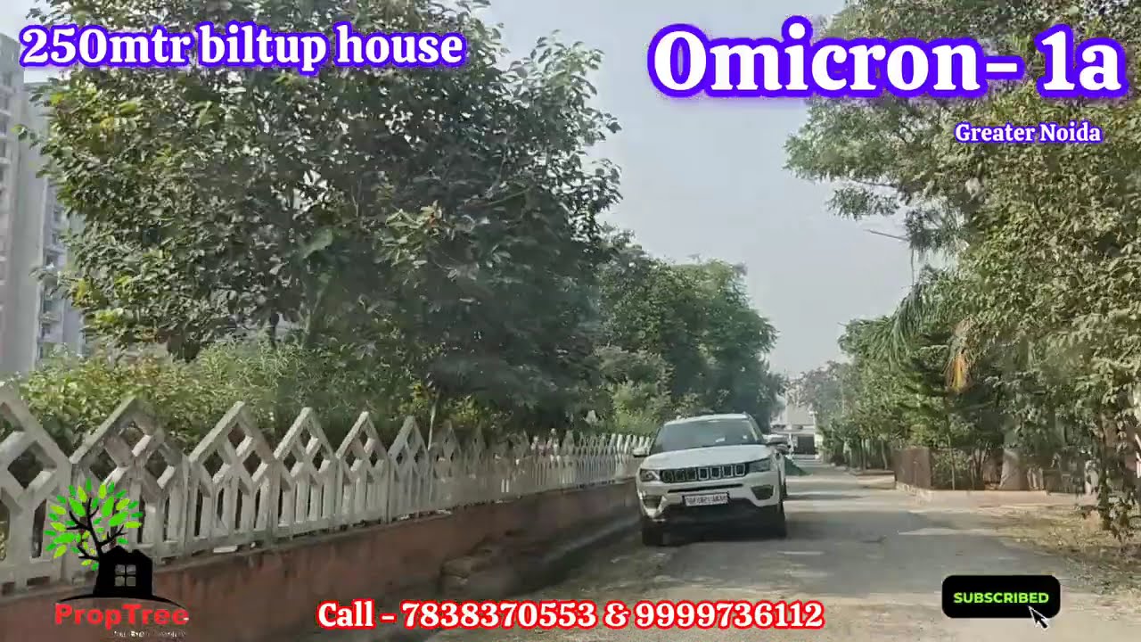 250mtr biltup house omicron 1a Greater Noida 📞 7838370553 