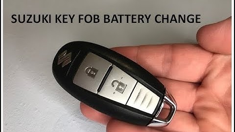 Suzuki Key Fob Battery Replacement. Baleno, Swift, Vitara,
