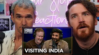 Vir Das Shares The Three Stages Of Visiting India | Conan O’Brien REACTION!!