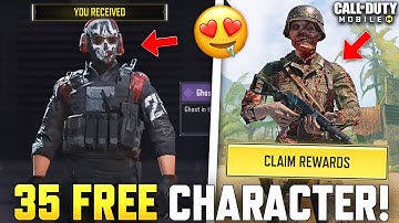 *NEW* Get FREE 35 Character Skins in Season 8 COD Mobile! Redeem Codes + Free Ghost & more! CODM S8