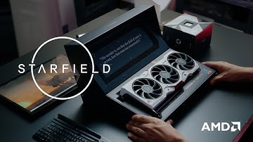 Got Called by AMD to work with Starfield!  Part 2 GPU Reveal!