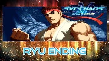 SNK vs. Capcom - SVC Chaos - Ryu Ending - Arcade