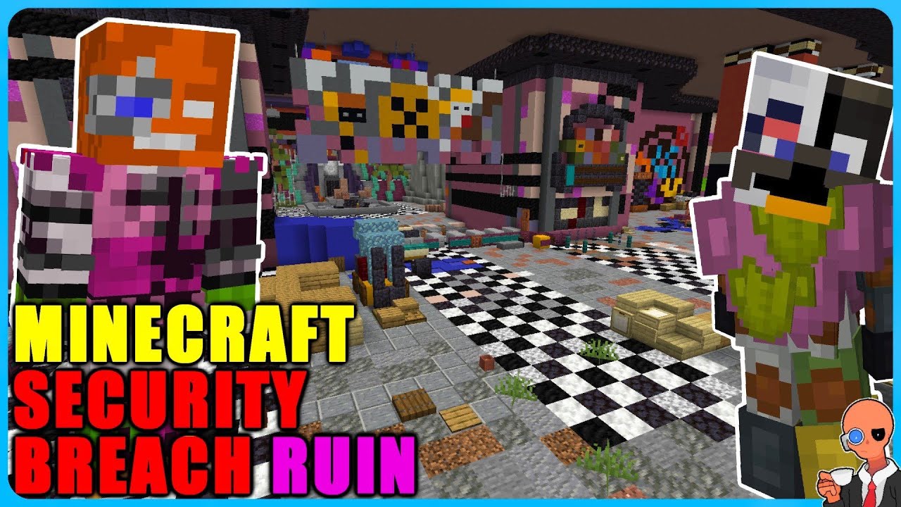 Five Nights at Freddy's: Security Breach RUIN Minecraft Map