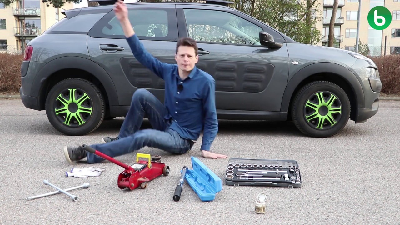 Hvordan skifter jeg hjul på min bil?