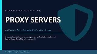 Proxy Servers Explained: Secure Browsing Made Simple (2026 Guide)