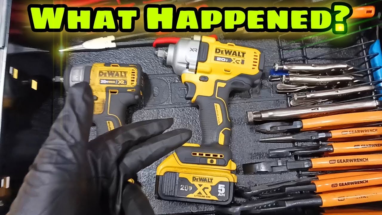 The Dewalt Mid Torque DCF891 Quick Review! Ridgid Battery Issues