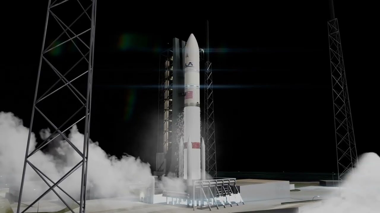 USSF-106 Mission - NTS-3 Vanguard Launch Animation