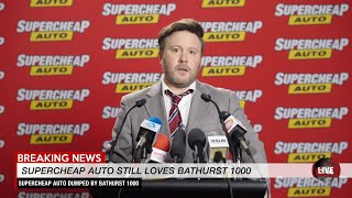Press Conference || Supercheap Auto heartbroken after sponsorship loss