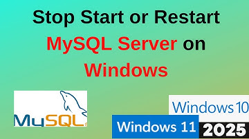 Master MySQL on Windows: Stop, Start & Restart Server in 2 Easy Ways | 2025 Updated