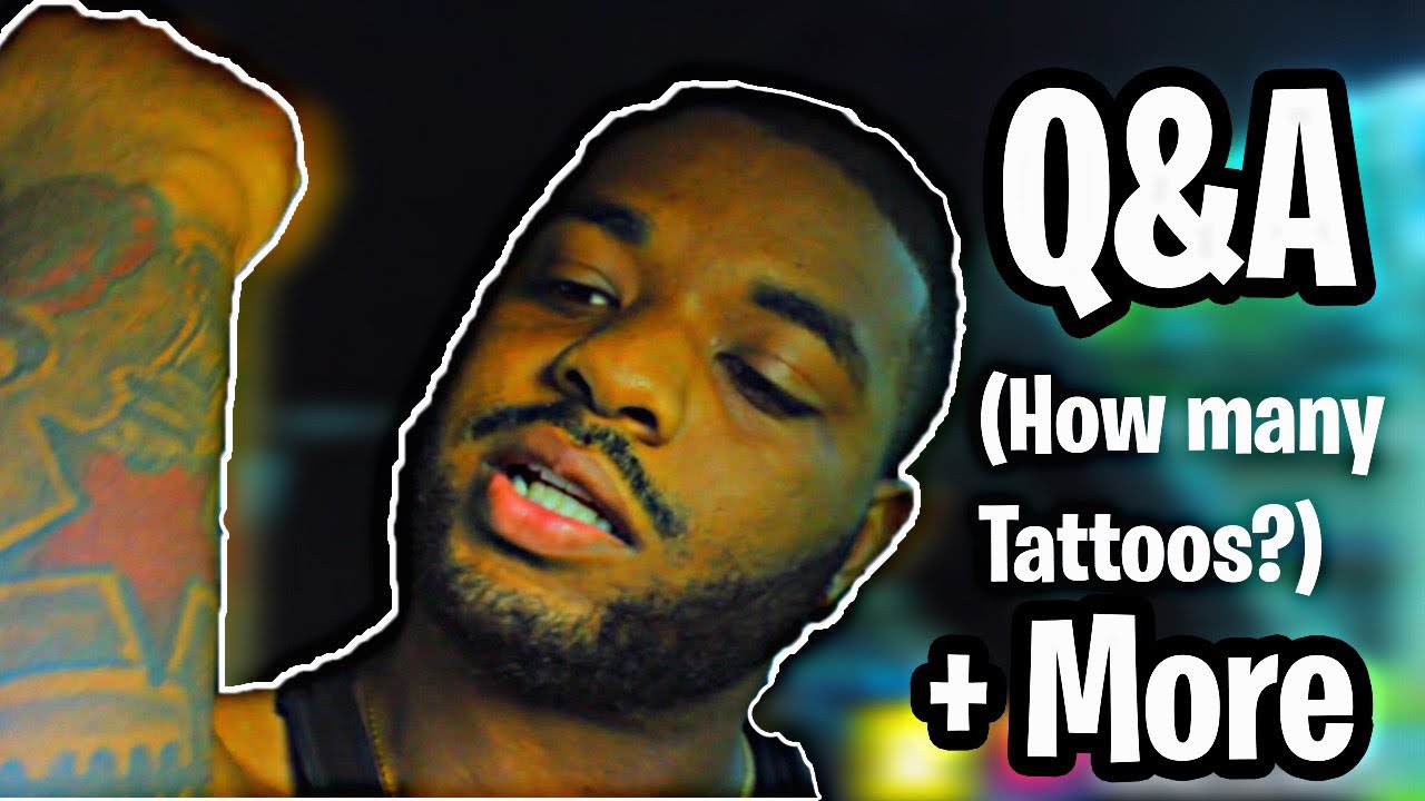 Q&A (How many tattoos?) + MORE - YouTube