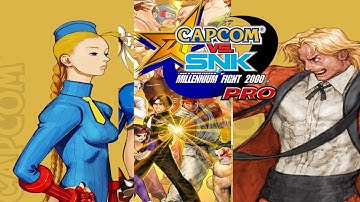 Capcom vs. SNK: Millennium Fight 2000 Pro (Sega Naomi) Playthrough - Rugal/Cammy