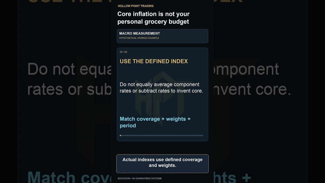 Core Inflation vs. Your Grocery Budget Explained