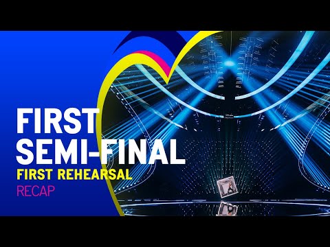 Eurovision 2023 First Rehearsals of the First Semi-Final RECAP