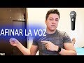 Como afinar la voz - Cantar mejor | Los trucos que me sirvieron!