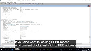 Windows Kernel Debugging with windbg - !process