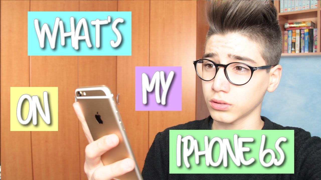 WHAT'S ON MY IPHONE 6S? | Marco Cellucci