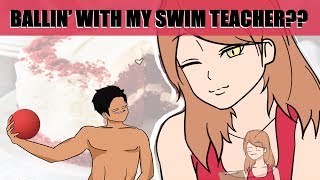 Playing Sports with my Cute Swim Teacher (Animated Story)