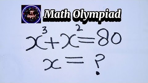 Math Olympiad| A Nice Algebra Problem|@TTLogic