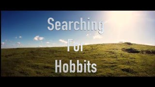 Drone flying with Red kites while searching for hobbits.