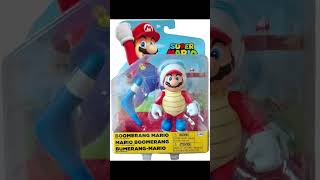 Super Mario 4" Inch Figure Mario with Boomerang! #mindstormtoys #actionfigures #supermario