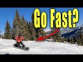 How To snowboard Fast On Bumpy and off Piste terrain