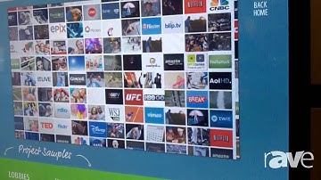 E4 AV Tour: NEC Display Showcases Its E705 Display With OL-E705 Touch Overlay