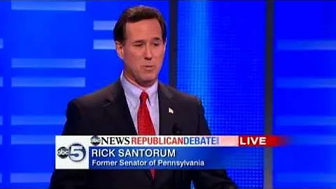 Rick Santorum on His Political Track Record
