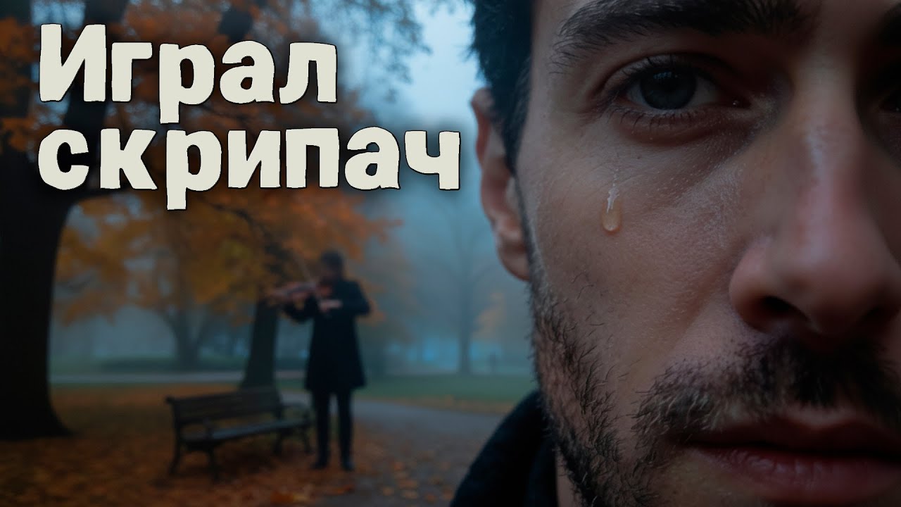 Диалог с тишиной. Играл скрипач. Борис Рыжий | Lyrics Video