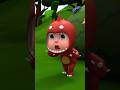 Roar! Baby T-rex is coming 🦖 | Rosoo Melody Garden #nurseryrhymes #kidssongs #foryou #shorts
