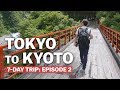 7-Day Trip from Tokyo to Kyoto: Episode 2 | Japan's New Golden Route