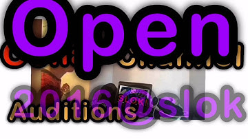 Collab channel audition open 2016