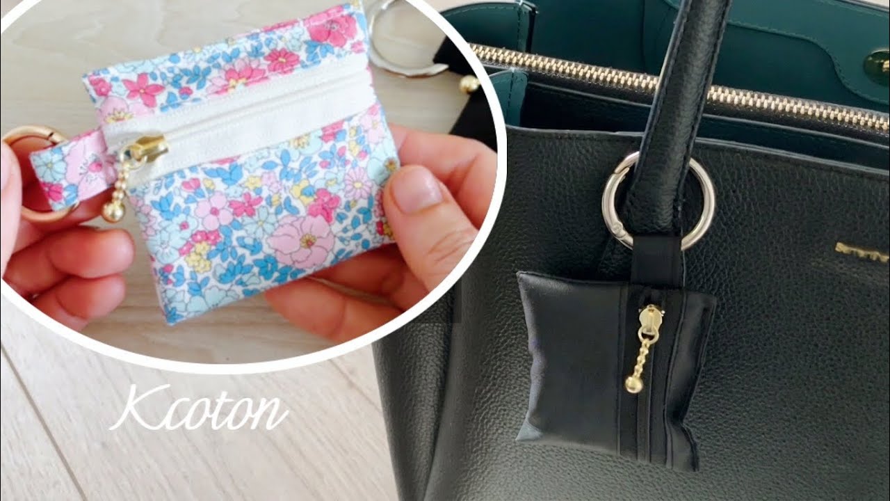 How to Make a Hanging Mini Pouch (Any Size You Like) - YouTube