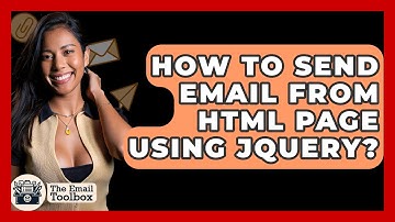 How To Send Email From HTML Page Using jQuery? - TheEmailToolbox.com