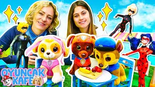 Paw Patrol oyuncakları ile özel bölümler! Oyuncak Kafe - Çocuklar için eğitici videolar