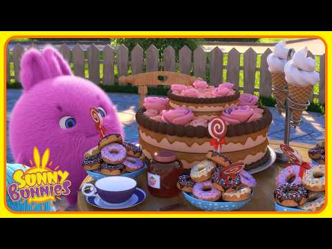 Big Boo is TOO Greedy 🧁🍭🍩 | Sunny Bunnies | Funny Cartoons For Kids