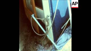 SYND 5/3/1973 LEBANESE MINISTER VISITS SINKING SHIP