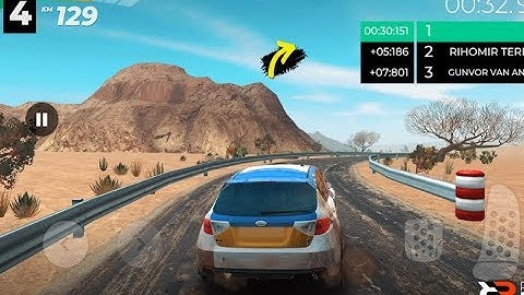 Real Rally Car Racing Games Offline //  Realistic Mobile Racing // High Graphics FHD