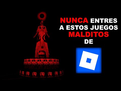 NUNCA ENTRES a estos JUEGOS MALDITOS de ROBLOX