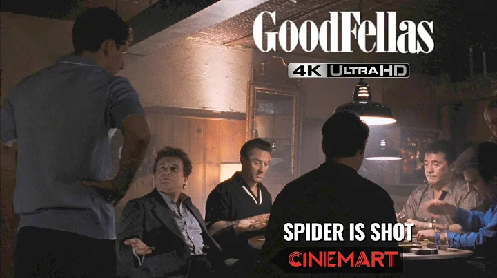 GOODFELLAS (1990) | Spider is Shot Scene 4K UHD