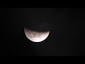 ECLIPSE LUNAR É VISTO NO BRASIL.
