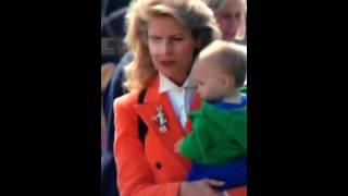Caroline on Murphy Brown at annual Easter egg hunt