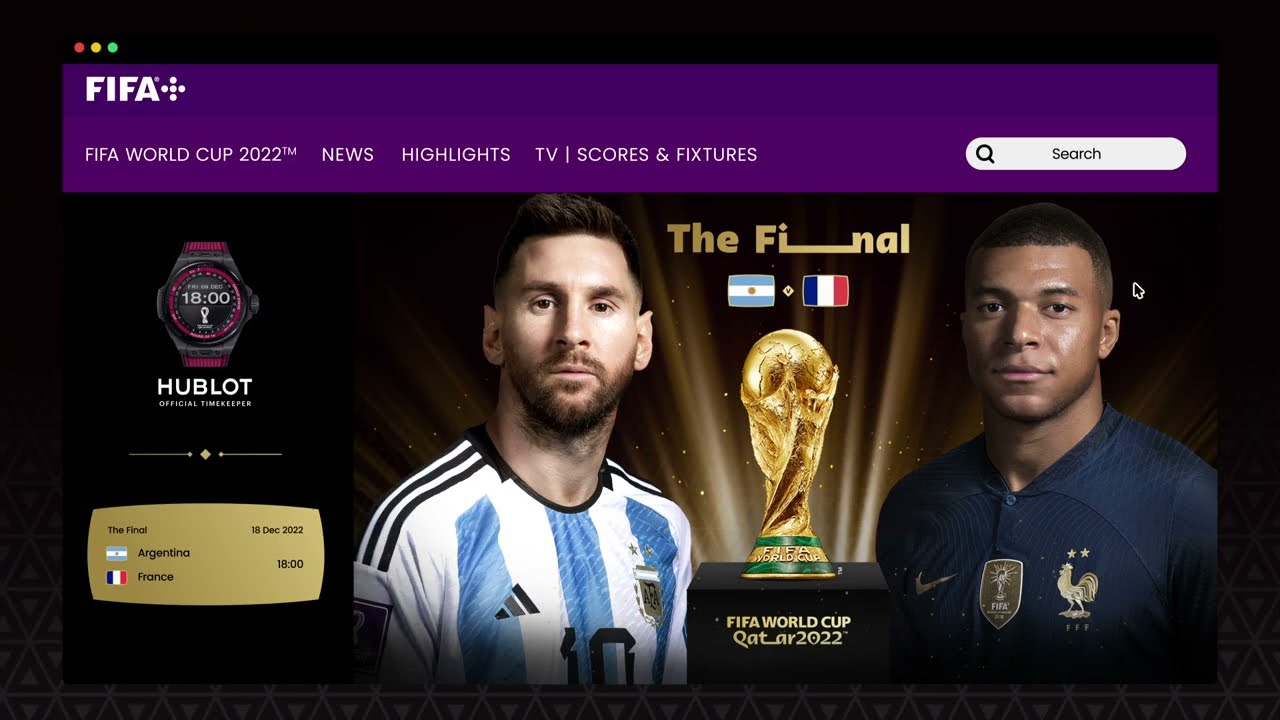 How to watch the FIFA World Cup Final #FIFAWorldCup