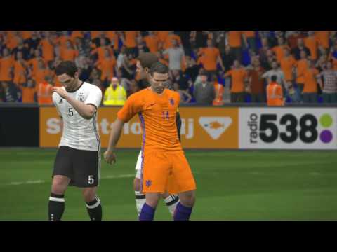 PES 2017    Germany VS Holland ქართულად /ჰოლანდია არ აირჩიოთ/