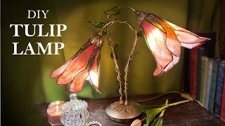 A Tulip Lamp for a Bridgerton Bedroom Makeover