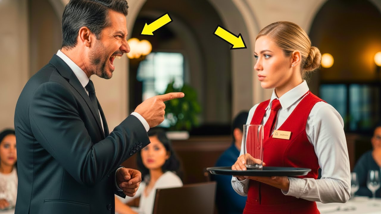 „Nawet mówić porządnie nie potrafisz!” Zakpił bogacz… a kelnerka odpowiedziała w sześciu językach