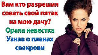 видео: Зачем тебе эта развалюха? Купишь моему сыну квартиру! Пошла вон с моей дачи! орала невестка свекрови картинка: Зачем тебе эта развалюха? Купишь моему сыну квартиру! Пошла вон с моей дачи! орала невестка свекрови