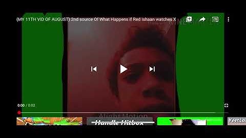 (REUPLOAD) 2nd Source If Red Ishaan Watches X